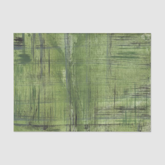 Papier Mousseline Art vert noir (Recto)