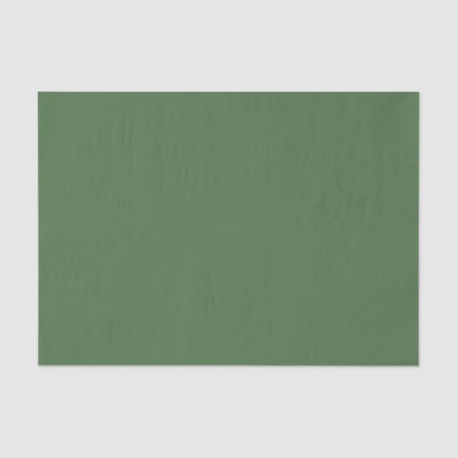 Papier Mousseline Artichoke vert (couleur solide) (Recto)