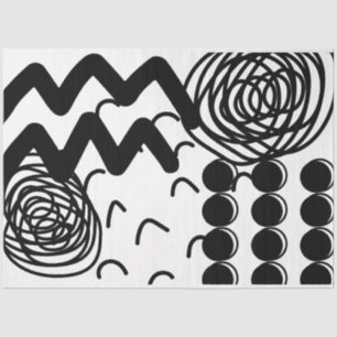 Papier Mousseline Artiste Noir Blanc Grande Texture Montagne Abstrai