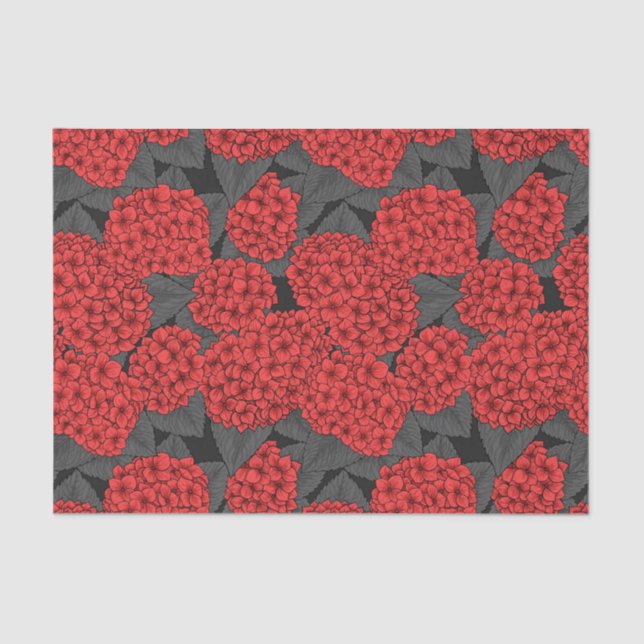 Papier Mousseline Arygdale rouge (Recto)