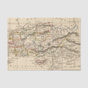 Papier Mousseline Asie mineure