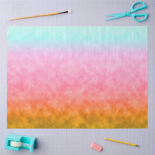 Papier Mousseline Aurora of Dawn (Artisanat)