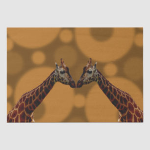 Papier Mousseline Auto-réflexion Giraffe,