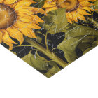 Automne Fleur de tournesol Ephémère Papillon Décou