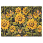 Automne Fleur de tournesol Ephémère Papillon Décou