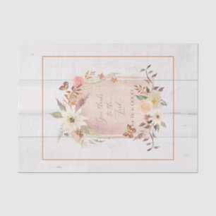 Papier Mousseline Automne Floral de l'automne Remerciez Lord Decoupa
