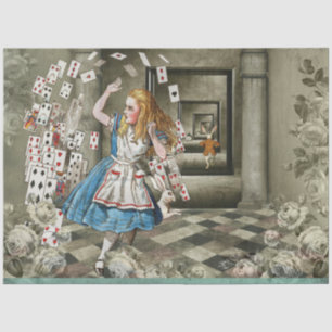 Papier Mousseline Autre Alice au pays des merveilles Conception de s