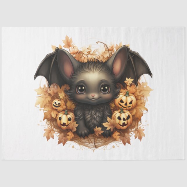 Papier Mousseline Autre conception de la série Halloween 9 (Recto)