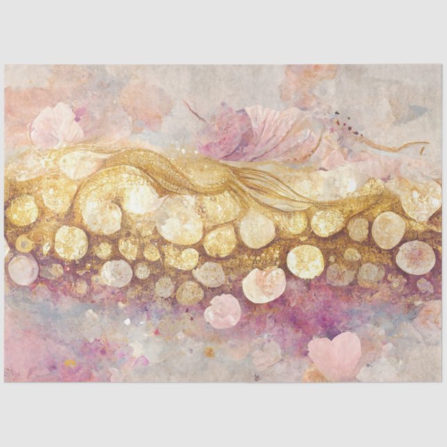 Papier Mousseline Autre Mermaid Galaxy Series Design 3 (Recto)