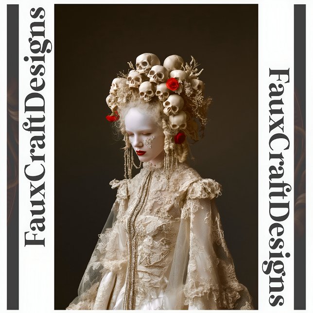 Papier Mousseline Avant-Garde Gothique Baroque Femme Découpage Lef 1 (Créateur téléchargé)