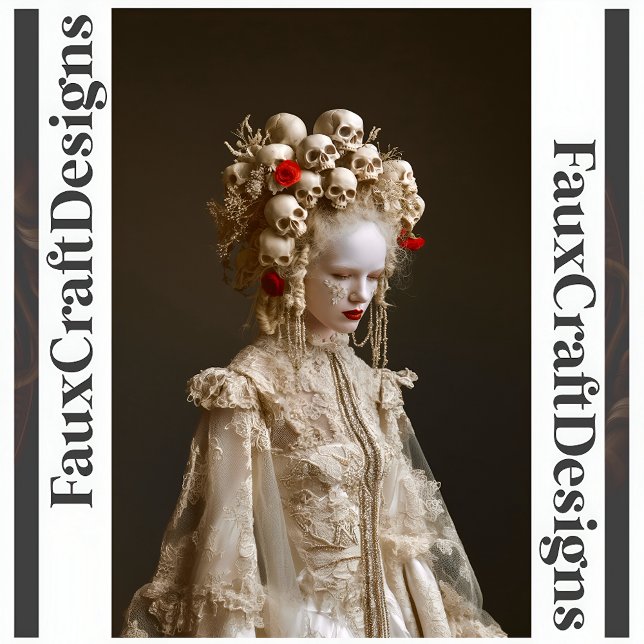 Papier Mousseline Avant-Garde Gothique Baroque Femme Découpage Rig 1 (Créateur téléchargé)