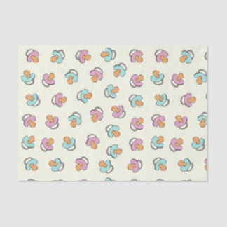 Papier Mousseline Baby shower adorable de révélation de genre dans u