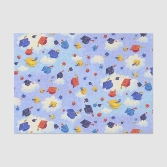 Papier Mousseline Bac de fin d'études (Recto)