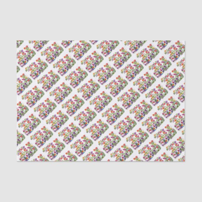 PAPIER MOUSSELINE BAIN D'OISEAU EMPREINTE DE PATTE (Recto)