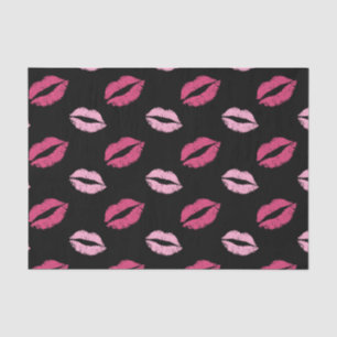 Papier Mousseline Baisers roses