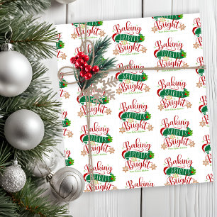 Papier Mousseline Baking Spiritueux Fêtes de Noël