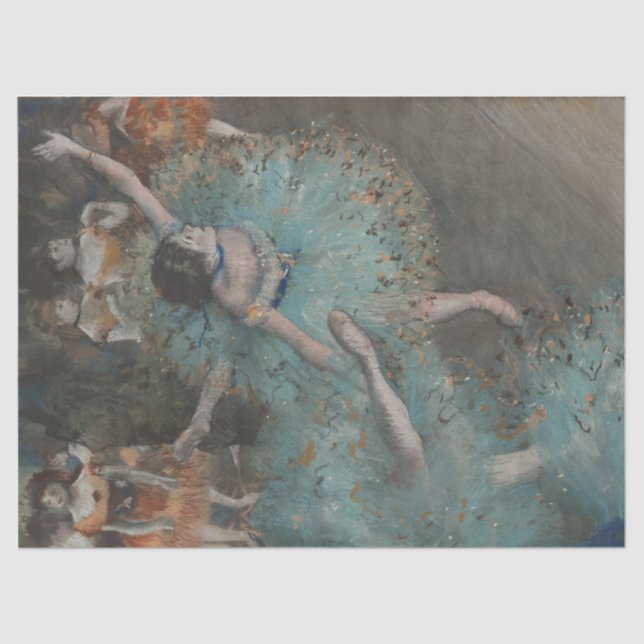 Papier Mousseline Ballerina Dancer par Degas Craft Découpage Envelop (Recto)