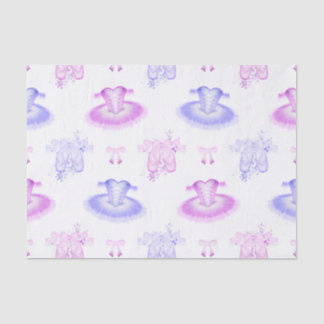 Papier Mousseline Ballet rose et violet Anniversaire Chaussures Tutu