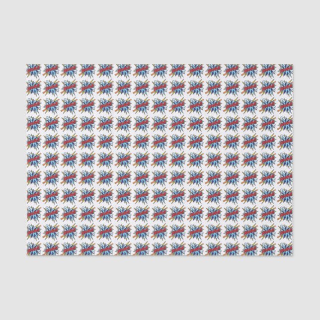 Papier Mousseline Bande dessinée Pop Art WHAM (Recto)