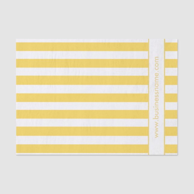 Papier Mousseline Bandes De Transats Jaunes (Recto)