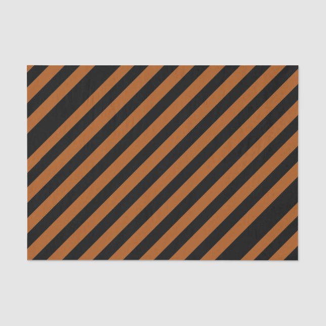 Papier Mousseline Bandes d'Halloween (Recto)