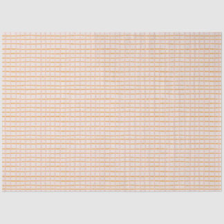 Papier Mousseline Bandes pastel jaune et rose