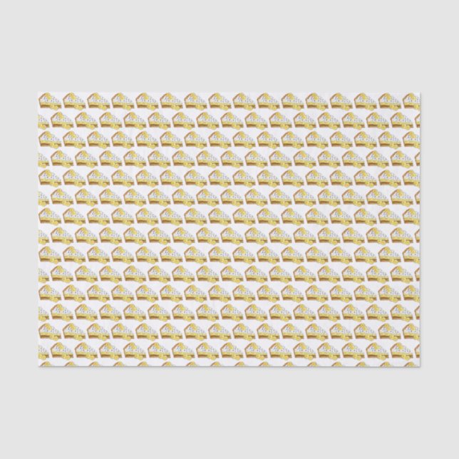 Papier Mousseline Banoffe Banana Toffee Pie Slice UK British Food (Recto)