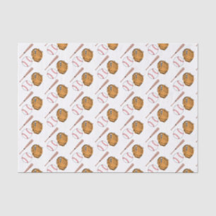 Papier Mousseline Baseball Sports Petit Rookie Boy Baby shower