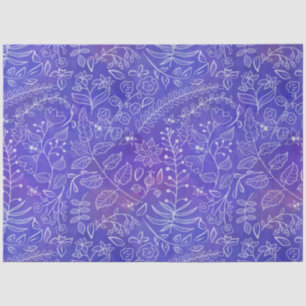 Papier Mousseline Batik Style Boho Botanical Lovely