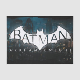 Papier Mousseline Batman Arkham Knight Gotham Logo