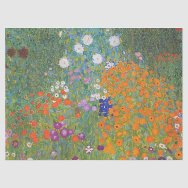 Papier Mousseline Bauerngarten - Gustav Klimt (Recto)