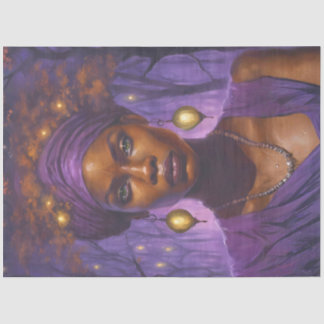 Papier Mousseline Bayou Forest Witch – Gothic Decoupage Voodoo