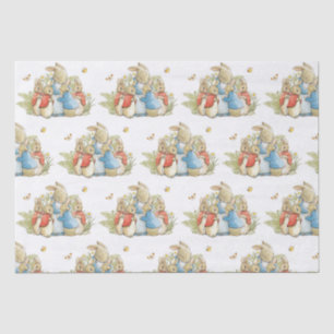 Papier Mousseline Beatrix Potter Rabbit bébé garçon fille douche