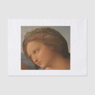 Papier Mousseline beau découpage de visage