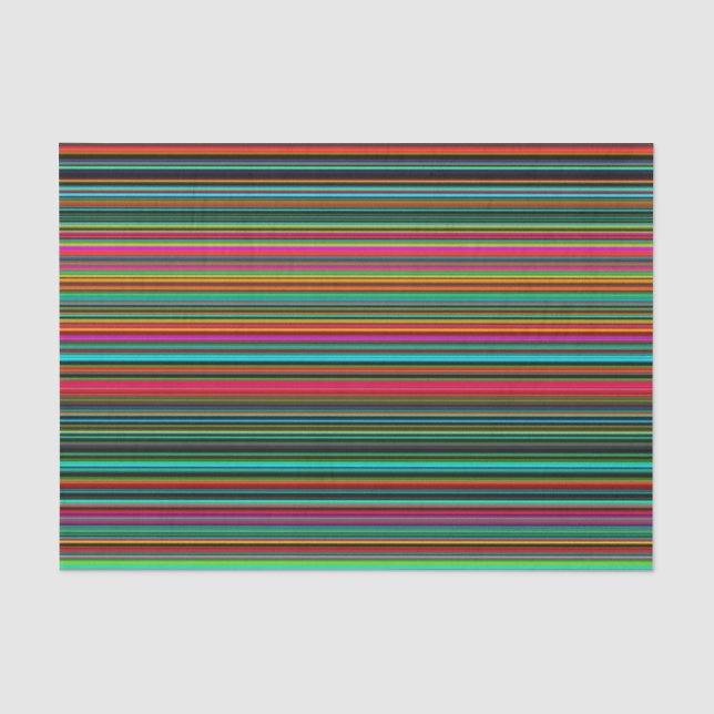 Papier Mousseline Beau Motif multicolore coloré (Recto)