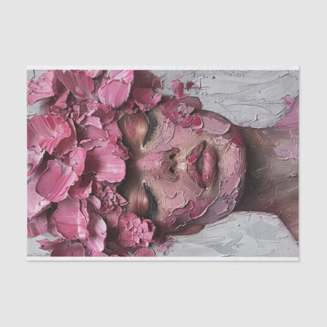 Papier Mousseline Beauté Abstraite10 (Recto)