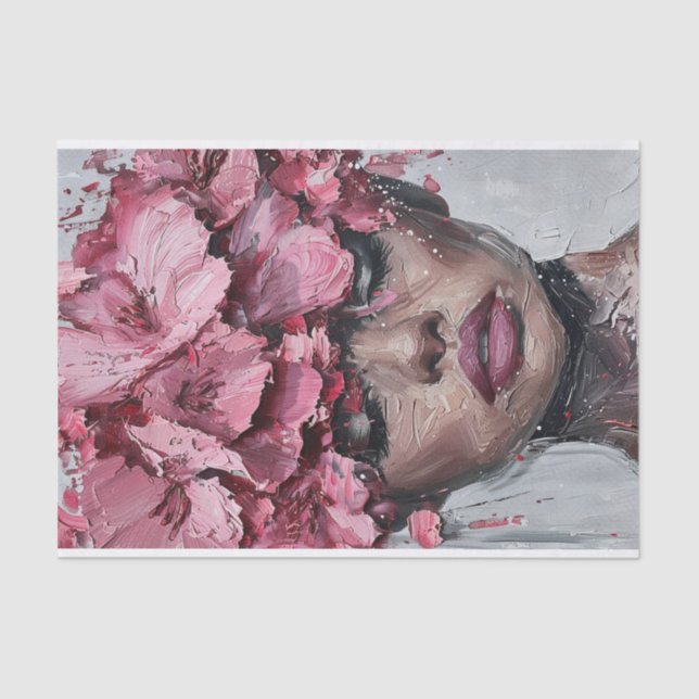 Papier Mousseline Beauté Abstraite9 (Recto)