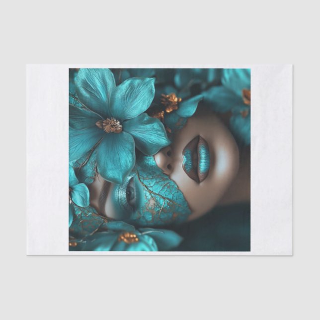 Papier Mousseline Beauté en fleurs3 (Recto)