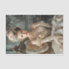 Beauté française romantique, portrait découpage
