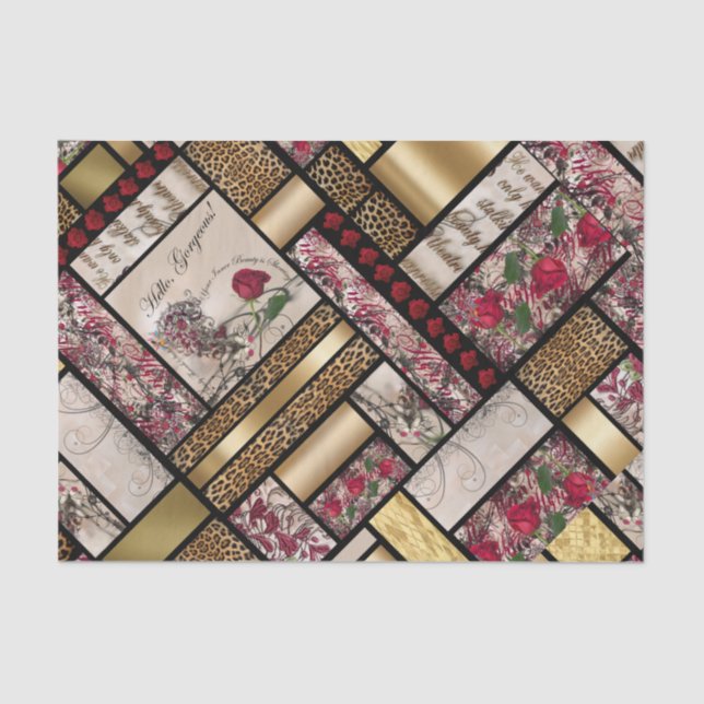 Papier Mousseline Beauté intérieure magnifique (Recto)