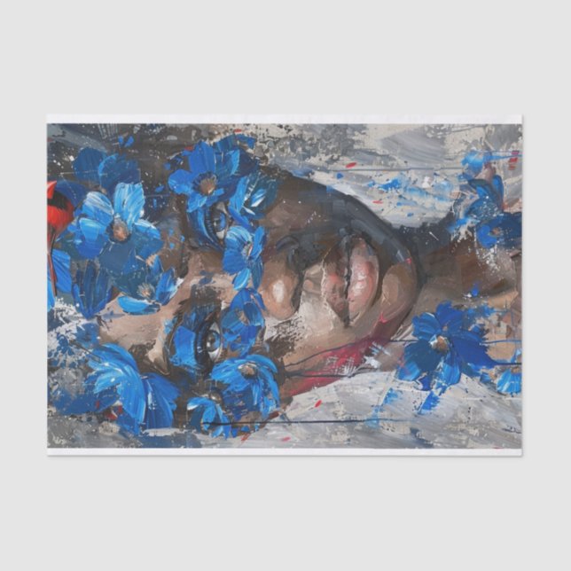 Papier Mousseline Beautés Abstraites1 (Recto)