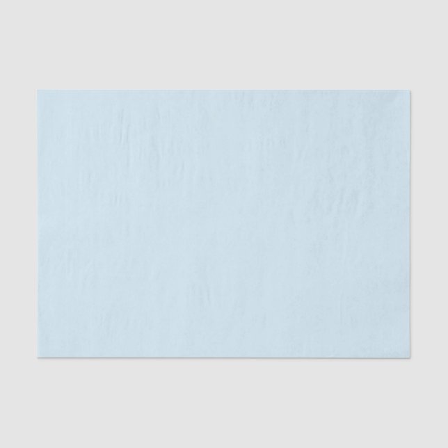 Papier Mousseline Bébé bleu clair Noël (Recto)