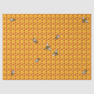 Papier Mousseline Bee Hive Honeycomb Modèle