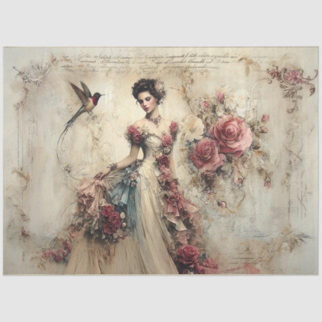 Papier Mousseline Belle collection de beauté (Recto)