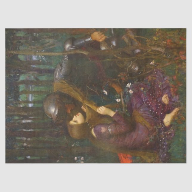 Papier Mousseline Belle Dame Sans Pitié (Recto)