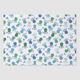 Papier Mousseline Belle fête d'anniversaire Aliens