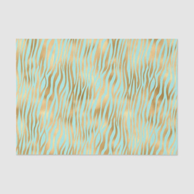 Papier Mousseline Belle Zebra (Recto)