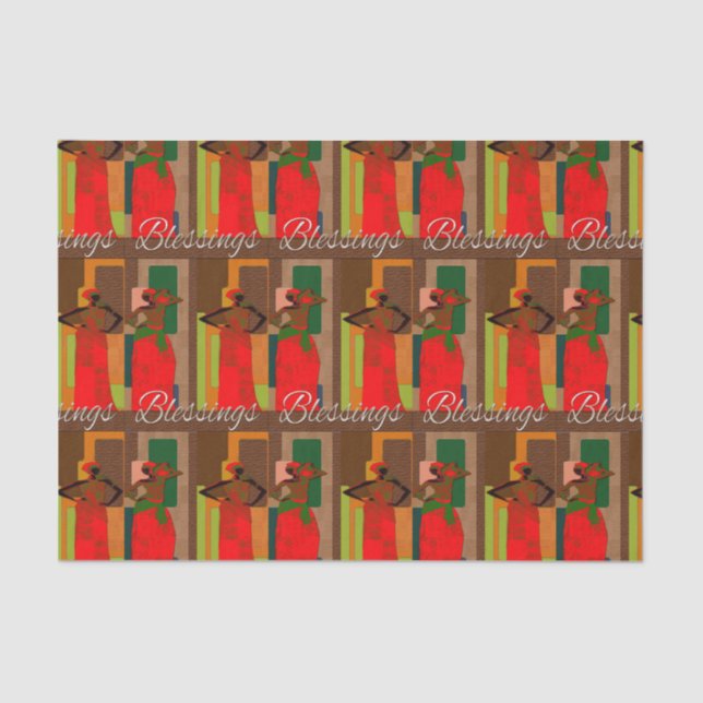 Papier Mousseline Bénédictions (Recto)