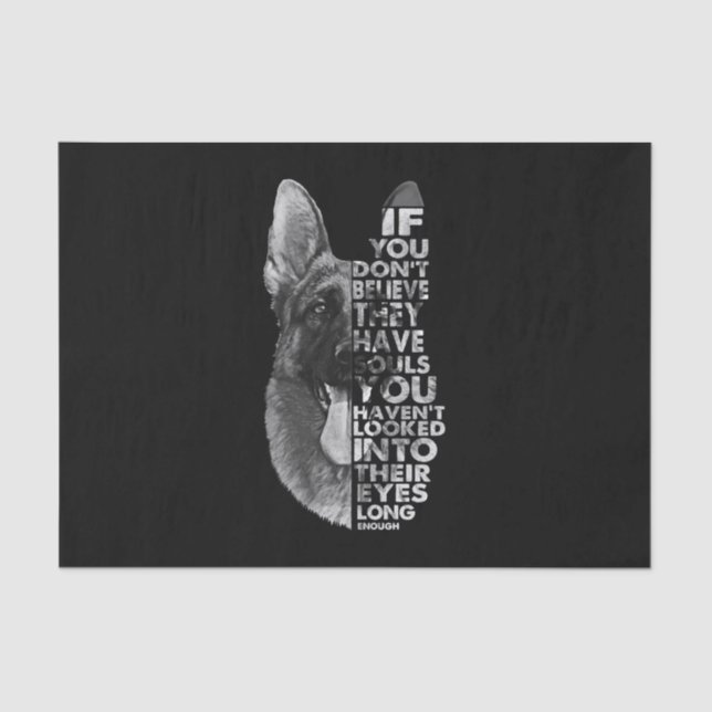 Papier Mousseline Berger allemand Vous ne croyez pas qu'ils ont des  (Recto)