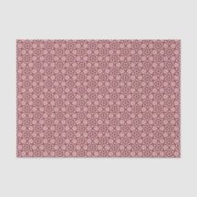 Berry Cream Folk Western Cottage dentelle rose